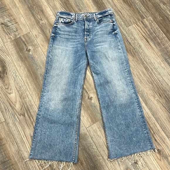 GRLFRND Denim - GRLFRND cropped Flare Jeans